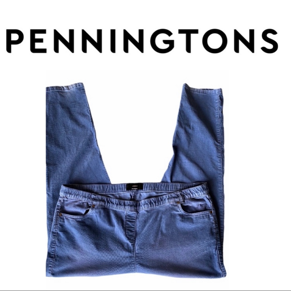 PENNINGTONS LIGHT CORDED JEGGINGS SIZE 2x
